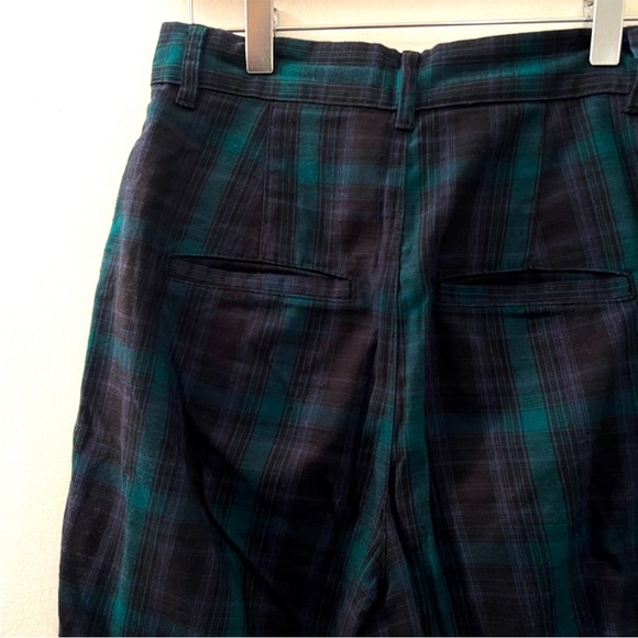 Silence + Noise High Waist Plaid Pants - Picture 4 of 4